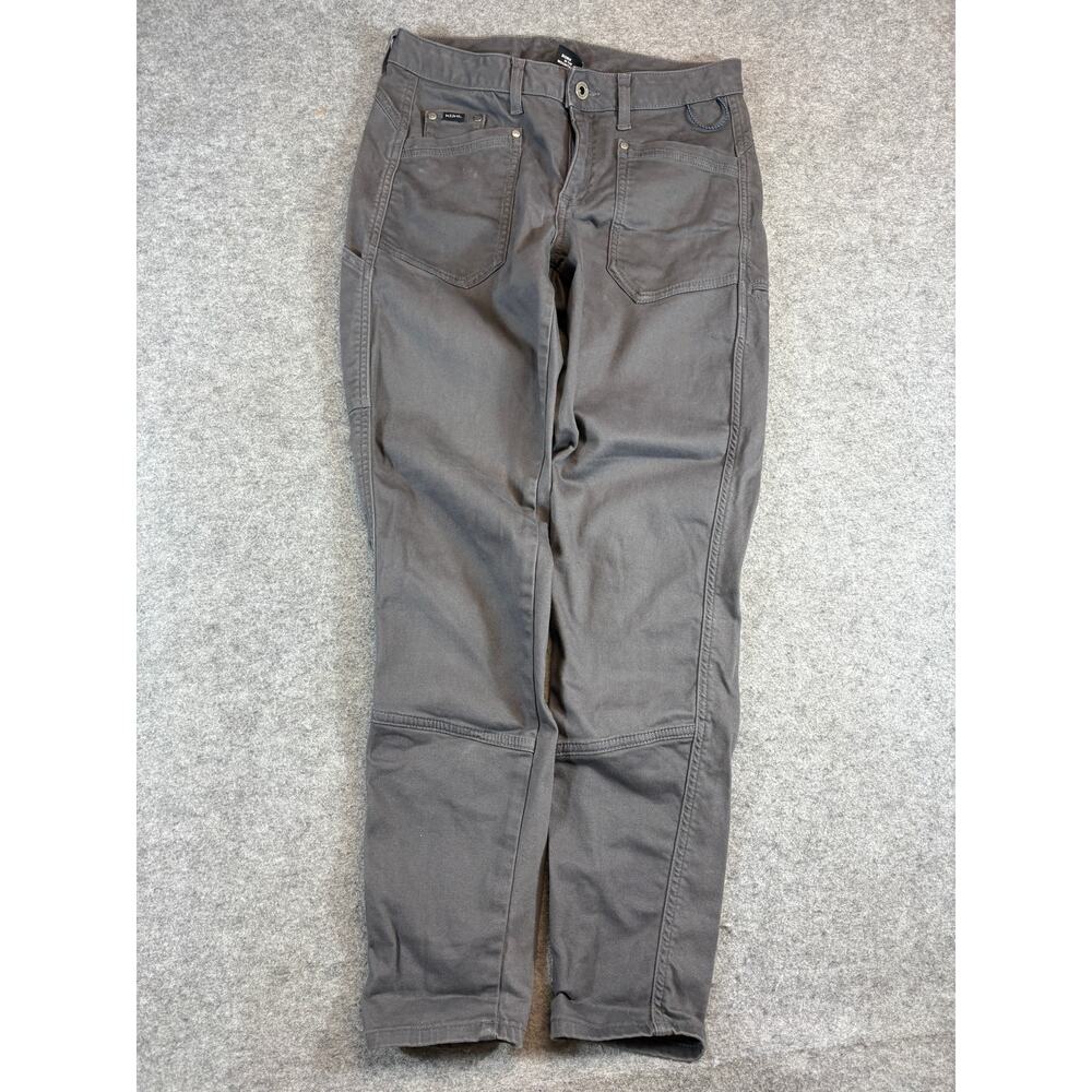 Kuhl Utility Pants Womens Size 6 Gray Tapered Leg Workwear Outdoor Hiking Y2K